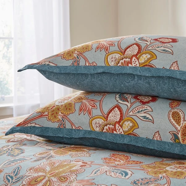 Dorma Samira 100% Cotton Oxford Pillowcase Pair 4 Dorma Samira 100% Cotton Oxford Pillowcase Pair - Image 2