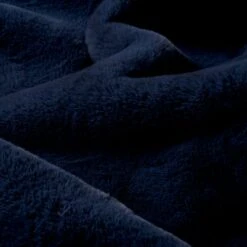 Dunelm Silky Soft Faux Fur Throw Navy 10 Dunelm Silky Soft Faux Fur Throw Navy -Bed Linings Store 30766321 alt03