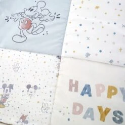 Disney Mickey Alphabet Letters 4 Tog 100% Cotton Cot Quilt 10 Disney Mickey Alphabet Letters 4 Tog 100% Cotton Cot Quilt -Bed Linings Store 30768217 alt03