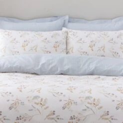 Dunelm Harriet Floral 100% Cotton Duvet Cover And Pillowcase Set 11 Dunelm Harriet Floral 100% Cotton Duvet Cover And Pillowcase Set -Bed Linings Store 30768747 alt03