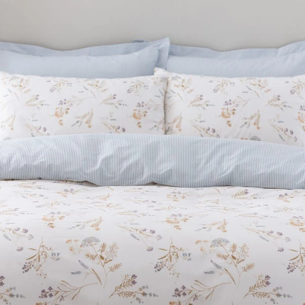 Dunelm Harriet Floral 100% Cotton Duvet Cover And Pillowcase Set 6 Dunelm Harriet Floral 100% Cotton Duvet Cover And Pillowcase Set - Image 4