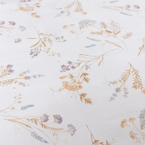 Dunelm Harriet Floral 100% Cotton Duvet Cover And Pillowcase Set 8 Dunelm Harriet Floral 100% Cotton Duvet Cover And Pillowcase Set - Image 6