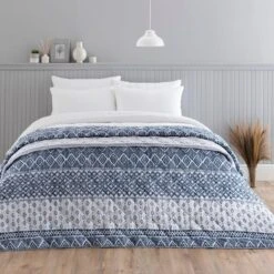 Dunelm Jax Mosaic Bedspread -Bed Linings Store 30768782 alt01