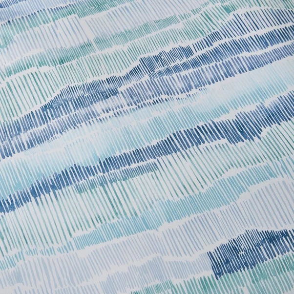 Dunelm Ripley Seafoam 100% Cotton Duvet Cover And Pillowcase Set 5 Dunelm Ripley Seafoam 100% Cotton Duvet Cover And Pillowcase Set - Image 3