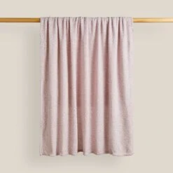 Dunelm Printed Fleece Dottie Lilac 130x160cm 8 Dunelm Printed Fleece Dottie Lilac 130x160cm -Bed Linings Store 30771166 alt01