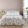 Dunelm Country Bird Pink Duvet Cover And Pillowcase Set