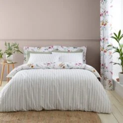 Dunelm Country Bird Pink Duvet Cover And Pillowcase Set 9 Dunelm Country Bird Pink Duvet Cover And Pillowcase Set -Bed Linings Store 30771480 alt01
