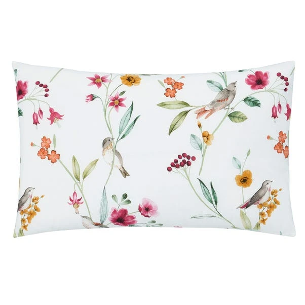 Dunelm Country Bird Pink Duvet Cover And Pillowcase Set 7 Dunelm Country Bird Pink Duvet Cover And Pillowcase Set - Image 5