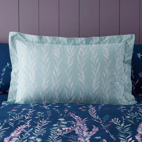 Dunelm Whimsical Floral Midnight 100% Cotton Oxford Pillowcase 3 Dunelm Whimsical Floral Midnight 100% Cotton Oxford Pillowcase