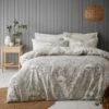 Dunelm Winnie Floral Natural 100% Cotton Duvet Cover And Pillowcase Set 1 Dunelm Winnie Floral Natural 100% Cotton Duvet Cover And Pillowcase Set -Bed Linings Store 30771535
