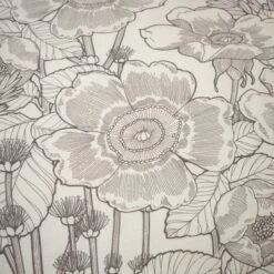 Dunelm Winnie Floral Natural 100% Cotton Duvet Cover And Pillowcase Set 10 Dunelm Winnie Floral Natural 100% Cotton Duvet Cover And Pillowcase Set -Bed Linings Store 30771535 alt02