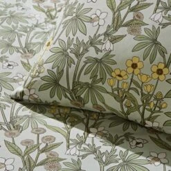 Natural History Museum Meadow Green 100% Cotton Duvet Cover And Pillowcase Set 13 Natural History Museum Meadow Green 100% Cotton Duvet Cover And Pillowcase Set -Bed Linings Store 30771540 alt06