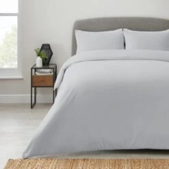 Hotel Egyptian Cotton 400 Thread Count Duvet Cover Grey