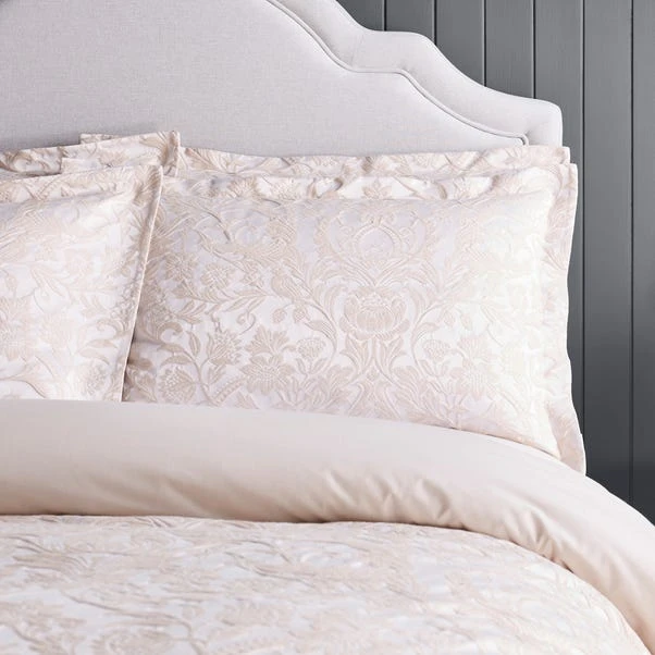 Dorma Winchester Champagne Oxford Pillowcase Pair 3 Dorma Winchester Champagne Oxford Pillowcase Pair