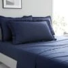 Dunelm Pure Cotton Frilled Pillowcase -Bed Linings Store 30791122