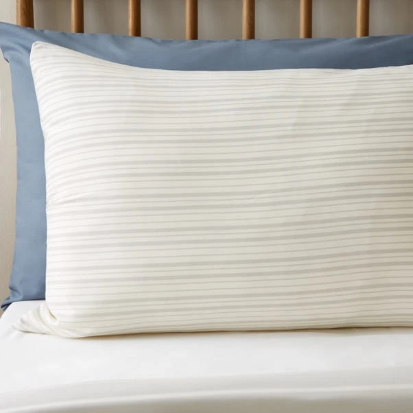 Khai Stripe Grey Duvet Cover And Pillowcase Set 5 Khai Stripe Grey Duvet Cover And Pillowcase Set - Image 3