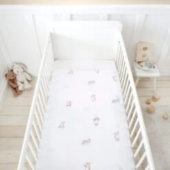 Dunelm Baby Bears 4 Tog 100% Cotton Cot Quilt -Bed Linings Store 30791934 alt03