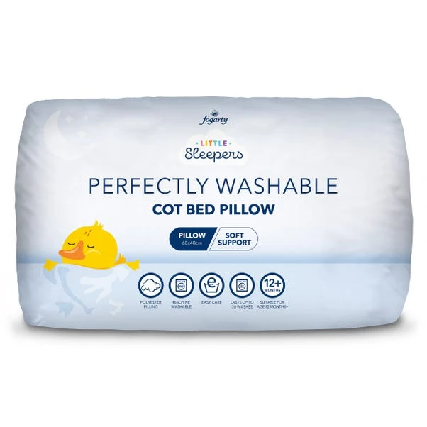 Fogarty Little Sleepers Perfectly Washable Cot Bed Pillow 6 Fogarty Little Sleepers Perfectly Washable Cot Bed Pillow - Image 5