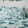Dunelm Watercolour Circles Teal Oxford Pillowcase 2 Dunelm Watercolour Circles Teal Oxford Pillowcase -Bed Linings Store 30798232