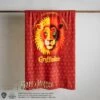 Harry Potter Red Gryffindor Fleece Blanket -Bed Linings Store 30798267