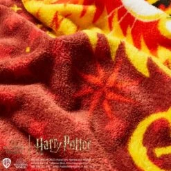 Harry Potter Red Gryffindor Fleece Blanket -Bed Linings Store 30798267 alt02