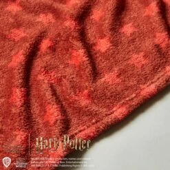 Harry Potter Red Gryffindor Fleece Blanket -Bed Linings Store 30798267 alt03