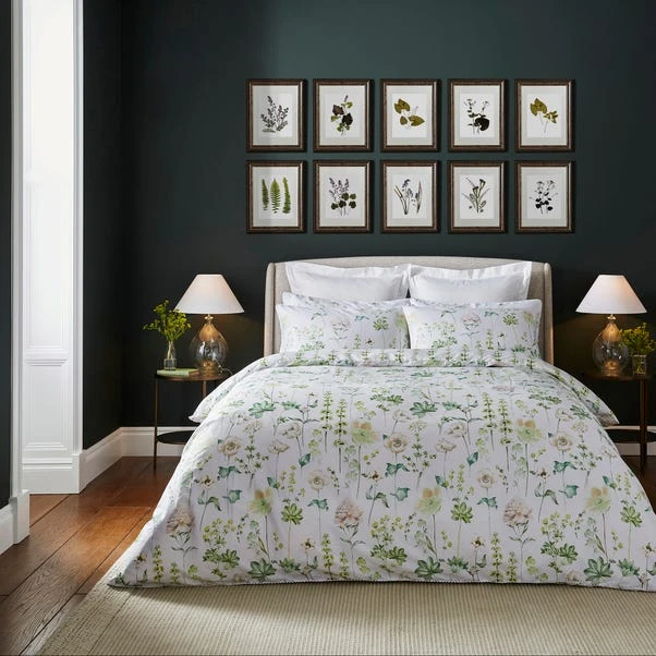 Dorma Flora Botanica Cotton Duvet Cover And Pillowcase Set 3 Dorma Flora Botanica Cotton Duvet Cover And Pillowcase Set