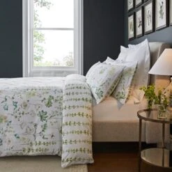 Dorma Flora Botanica Cotton Duvet Cover And Pillowcase Set 10 Dorma Flora Botanica Cotton Duvet Cover And Pillowcase Set -Bed Linings Store 30798744 alt02