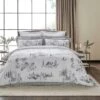 Dorma Pelion Toile Slate Cotton Duvet Cover And Pillowcase Set 2 Dorma Pelion Toile Slate Cotton Duvet Cover And Pillowcase Set -Bed Linings Store 30799127