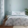 Dunelm Serenity Palm Leaf Seafoam Duvet Cover And Pillowcase Set 2 Dunelm Serenity Palm Leaf Seafoam Duvet Cover And Pillowcase Set -Bed Linings Store 30801099