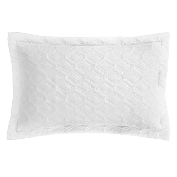 Dunelm Skyler White Oxford Pillowcase 4 Dunelm Skyler White Oxford Pillowcase - Image 2