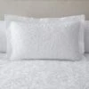Dunelm Stanton Jacquard White Oxford Pillowcase 2 Dunelm Stanton Jacquard White Oxford Pillowcase -Bed Linings Store 30801173