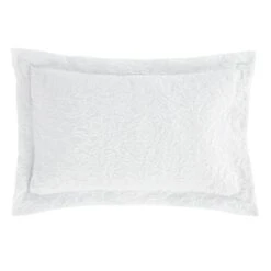 Dunelm Stanton Jacquard White Oxford Pillowcase 7 Dunelm Stanton Jacquard White Oxford Pillowcase -Bed Linings Store 30801173 alt02