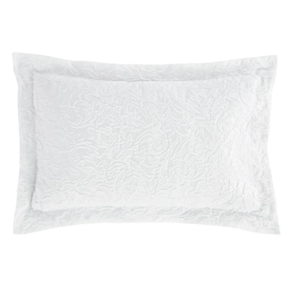 Dunelm Stanton Jacquard White Oxford Pillowcase 5 Dunelm Stanton Jacquard White Oxford Pillowcase - Image 3