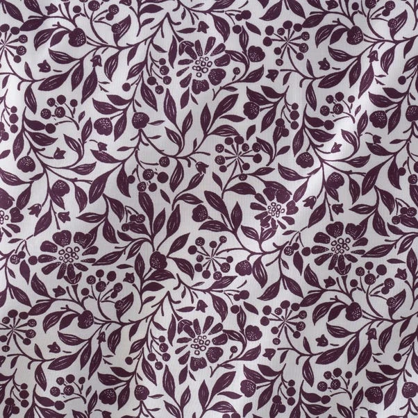 Dunelm Chartwell Aubergine Duvet Cover And Pillowcase Set 7 Dunelm Chartwell Aubergine Duvet Cover And Pillowcase Set - Image 5