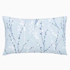 Dunelm Belle Blue Standard Pillowcase Pair 7 Dunelm Belle Blue Standard Pillowcase Pair -Bed Linings Store 30807331 alt02