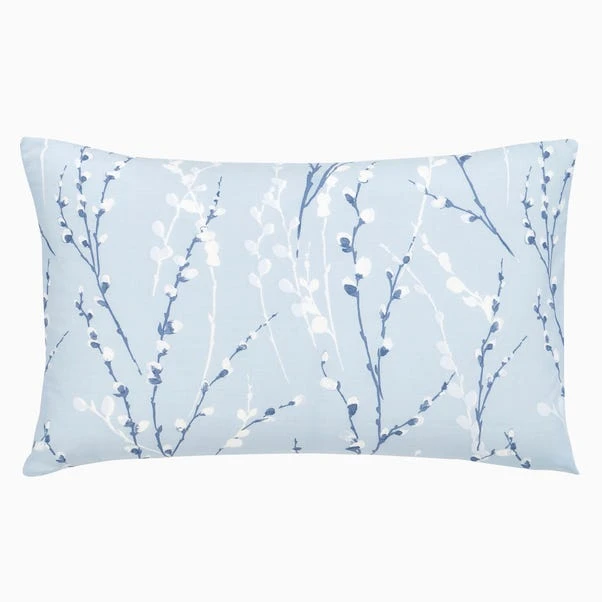 Dunelm Belle Blue Standard Pillowcase Pair 5 Dunelm Belle Blue Standard Pillowcase Pair - Image 3