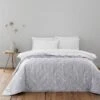 Dunelm Belle Floral Grey Bedspread 2 Dunelm Belle Floral Grey Bedspread -Bed Linings Store 30807336