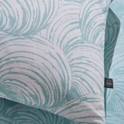 Natural History Museum Venus Shell Seafoam Duvet Cover And Pillowcase Set 12 Natural History Museum Venus Shell Seafoam Duvet Cover And Pillowcase Set -Bed Linings Store 30807706 alt04