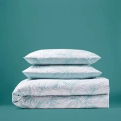 Natural History Museum Venus Shell Seafoam Duvet Cover And Pillowcase Set 13 Natural History Museum Venus Shell Seafoam Duvet Cover And Pillowcase Set -Bed Linings Store 30807706 alt05