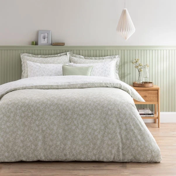 Dunelm Bexley Floral Sage Duvet Cover And Pillowcase Set 3 Dunelm Bexley Floral Sage Duvet Cover And Pillowcase Set
