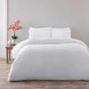 Dunelm Alford Textured White Duvet Cover And Pillowcase Set 2 Dunelm Alford Textured White Duvet Cover And Pillowcase Set -Bed Linings Store 30807740