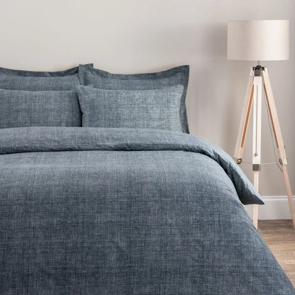 Dunelm Grayson Pacific Duvet Cover And Pillowcase Set 5 Dunelm Grayson Pacific Duvet Cover And Pillowcase Set - Image 3