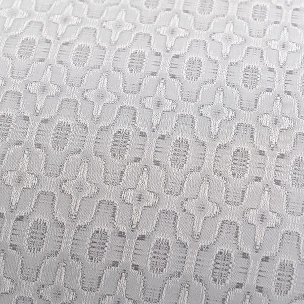 Dunelm Ori Jacquard Silver Duvet Cover And Pillowcase Set 7 Dunelm Ori Jacquard Silver Duvet Cover And Pillowcase Set - Image 5