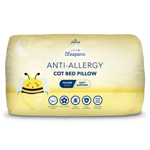 Fogarty Little Sleepers Anti Allergy Cot Bed Pillow 7 Fogarty Little Sleepers Anti Allergy Cot Bed Pillow - Image 5