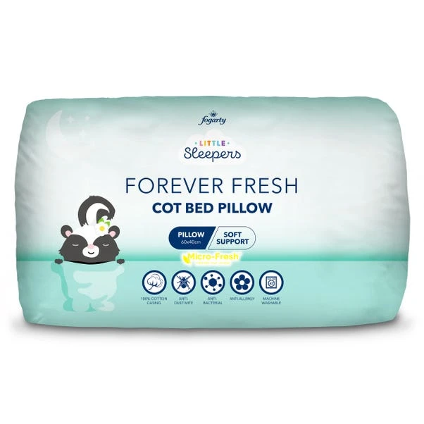 Fogarty Little Sleepers Forever Fresh Cot Bed Pillow 6 Fogarty Little Sleepers Forever Fresh Cot Bed Pillow - Image 4