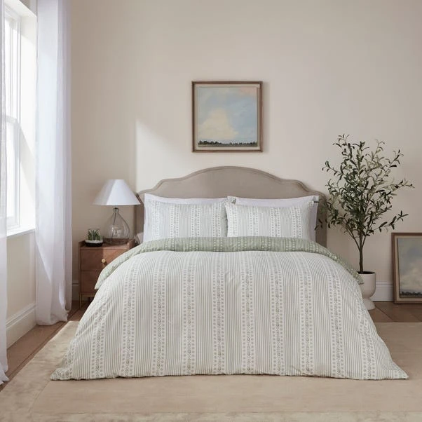 Dunelm Pippa Dot Sage Duvet Cover And Pillowcase Set 4 Dunelm Pippa Dot Sage Duvet Cover And Pillowcase Set - Image 2