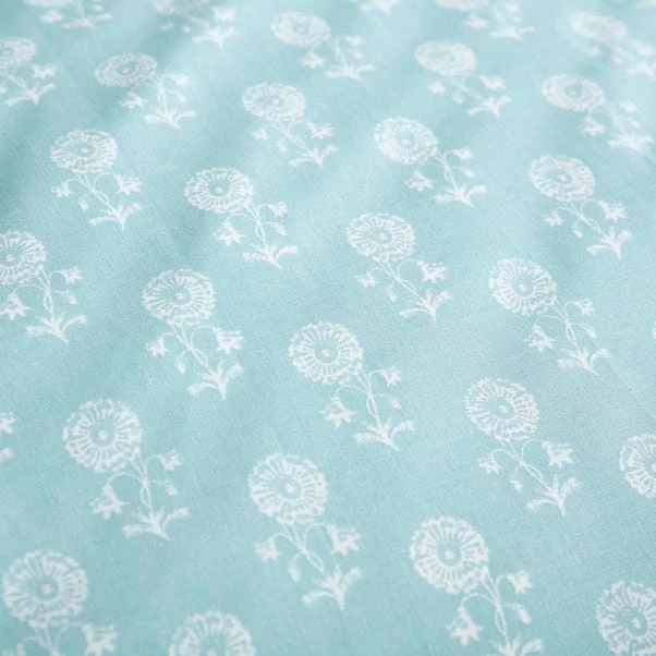 Dunelm Prisha Floral Navy Reversible Duvet Cover And Pillowcase Set 8 Dunelm Prisha Floral Navy Reversible Duvet Cover And Pillowcase Set - Image 6