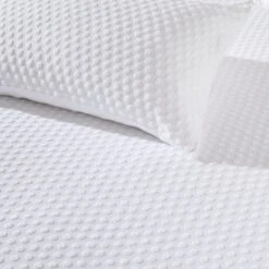 The Linen Yard Polka Tuft White 100% Cotton Duvet Cover & Pillowcase Set 7 The Linen Yard Polka Tuft White 100% Cotton Duvet Cover & Pillowcase Set -Bed Linings Store 30824178 alt02