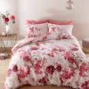 Bianca Fine Linens Briony Floral 100% Cotton Duvet Cover & Pillowcase Set 2 Bianca Fine Linens Briony Floral 100% Cotton Duvet Cover & Pillowcase Set -Bed Linings Store 30829060
